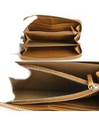 Dotcom Camel Geldbörse mit Reißverschluss - 18x11 cm - Sehr guter Zustand