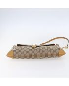 Beige schoudertas met tijgerbedeltje - 32x15x32 cm - Goede conditie