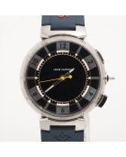 Montre Tambour à quartz Noire - Bon état