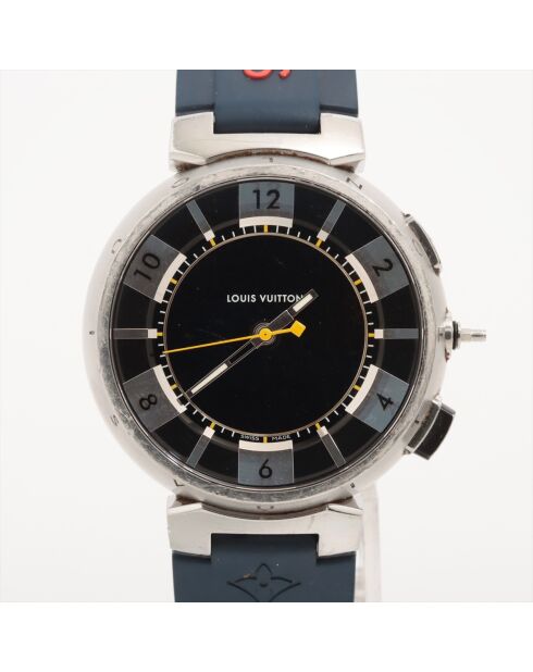 Montre Tambour à quartz Noire - Bon état
