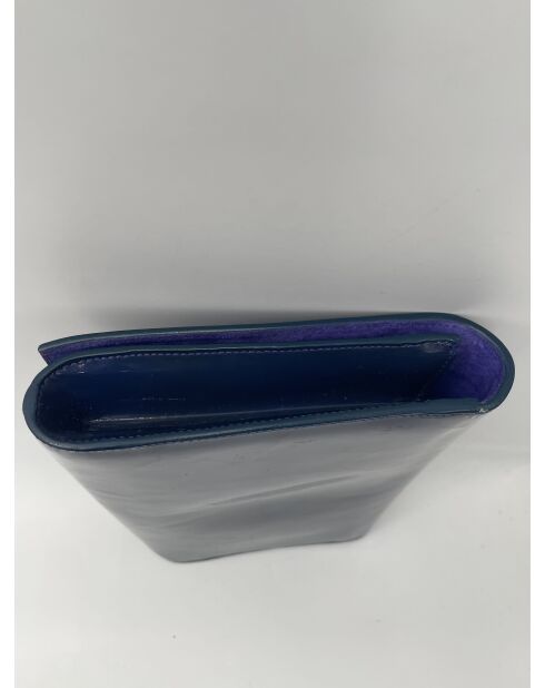 Belle de Jour Blaue Geldbörse mit Kette - 29x17x4 cm - Guter Zustand