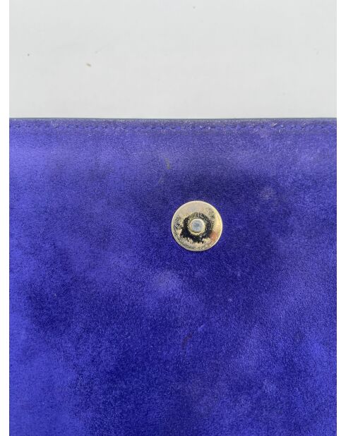 Belle de Jour Blaue Geldbörse mit Kette - 29x17x4 cm - Guter Zustand