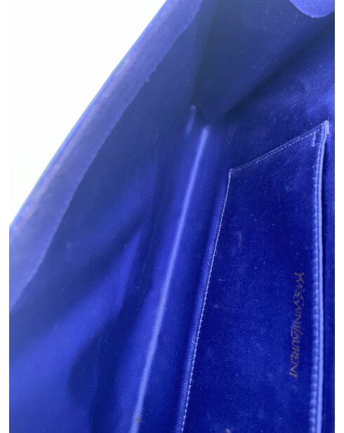 Belle de Jour Blaue Geldbörse mit Kette - 29x17x4 cm - Guter Zustand