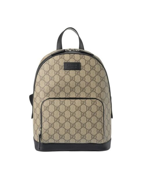 Beige rugzak met voorvak - 22x29x15 cm - Nieuwstaat