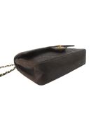 Borsa Timeless con doppia patta Nera - 25x6x17 cm - Buone condizioni