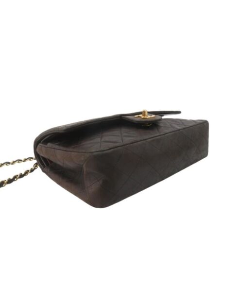 Sac Timeless à double rabat Noir - 25x6x17 cm - Bon état