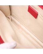 Bolsa de bambú Dionysus con asa superior roja - 27x14x18 cm - Buen estado