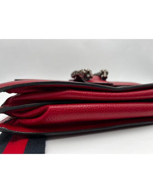 Bolsa de bambú Dionysus con asa superior roja - 27x14x18 cm - Buen estado