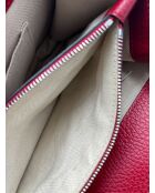 Bolsa de bambú Dionysus con asa superior roja - 27x14x18 cm - Buen estado