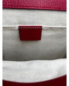 Bolsa de bambú Dionysus con asa superior roja - 27x14x18 cm - Buen estado