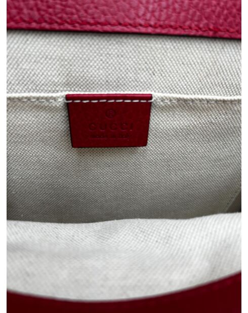 Bolsa de bambú Dionysus con asa superior roja - 27x14x18 cm - Buen estado