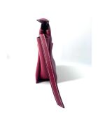 Bandolera triple Bordeaux - 28x18x8 cm - Muy buen estado