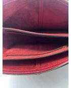 Bandolera triple Bordeaux - 28x18x8 cm - Muy buen estado