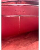 Bandolera triple Bordeaux - 28x18x8 cm - Muy buen estado