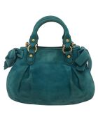 Blaue Schultertasche - 24x15x10 cm - Guter Zustand
