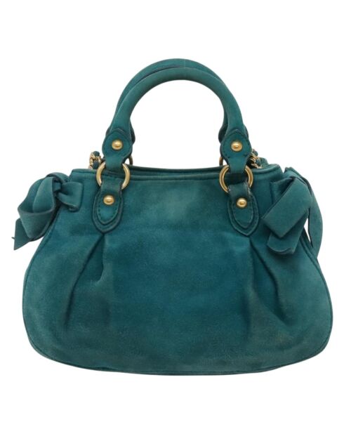 Blaue Schultertasche - 24x15x10 cm - Guter Zustand