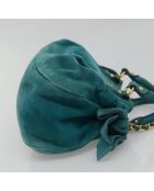 Blaue Schultertasche - 24x15x10 cm - Guter Zustand