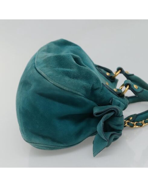 Blaue Schultertasche - 24x15x10 cm - Guter Zustand