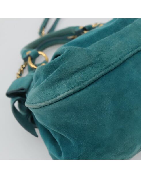 Blaue Schultertasche - 24x15x10 cm - Guter Zustand