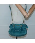 Blaue Schultertasche - 24x15x10 cm - Guter Zustand