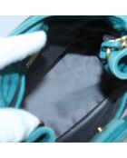 Blaue Schultertasche - 24x15x10 cm - Guter Zustand