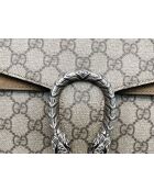 Dionysus tas met handvat aan de bovenkant en ketting Beige - 5x17x26 cm - Goede conditie