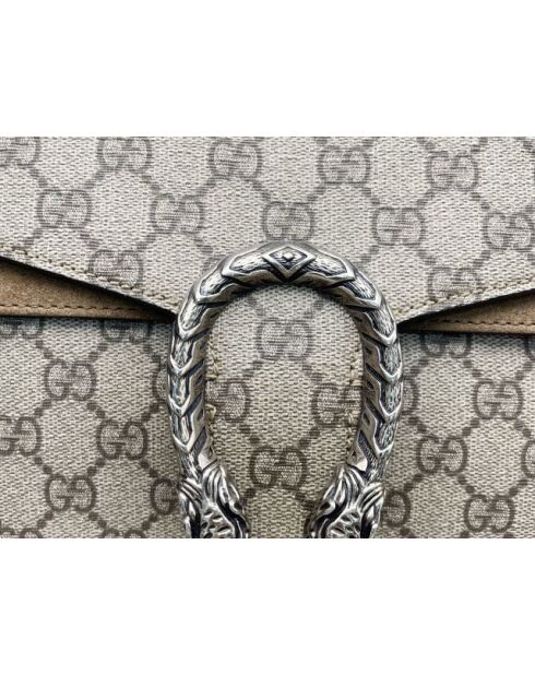 Dionysus-Tasche mit oberem Griff und Kette Beige - 5x17x26 cm - Guter Zustand