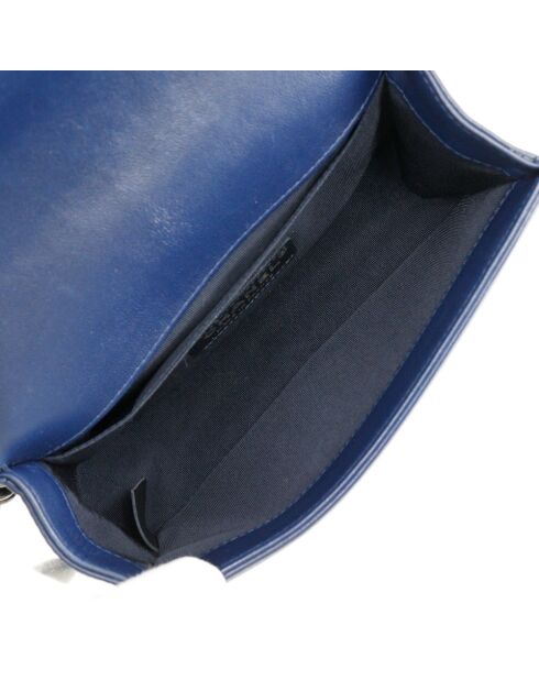 Chanel Blaue Jungentasche - 20x7x14 cm - Guter Zustand