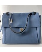 Blauwe Lockme tas - 15x24x33 cm - Goede conditie