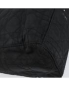 Schwarze Vintage Lady Dior Tasche - 11x19x24 cm - Guter Zustand