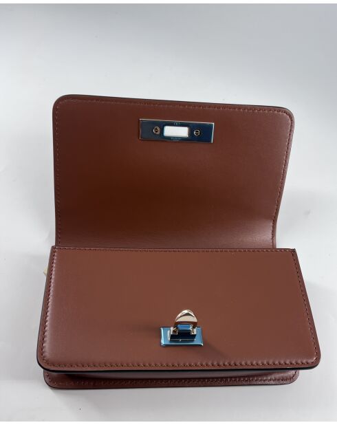 Rockstud Brown Klappentasche - 20x11x5 cm - Neuwertiger Zustand