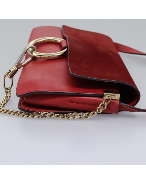 Bandolera Faye roja - 24x3x13 cm - Muy buen estado