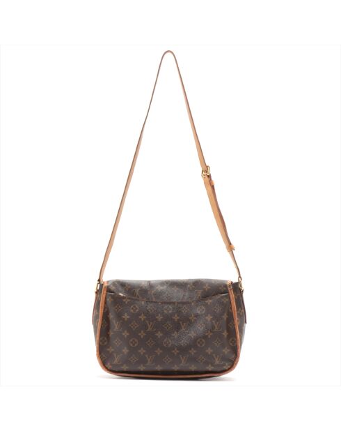 Menilmontant braune Handtasche - 39x8x26 cm - Guter Zustand