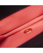 Sac matelassé cuir noir - 18x8x14 cm - Excellent état