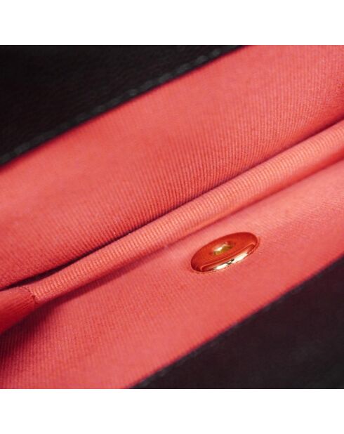 Sac matelassé cuir noir - 18x8x14 cm - Excellent état