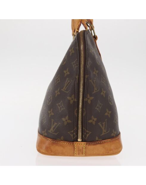 Alma braune Handtasche - 31x24x17 cm - Guter Zustand