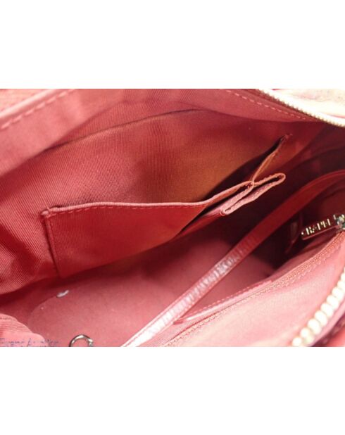 Bolso vagabundo Gabrielle So Black Bordeaux, 15 x 8 x 20 cm, en buen estado