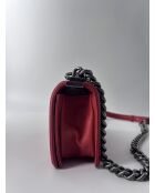 Sac Stitch Boy à rabat Rouge - 6x20x12.5 cm - Très bon état