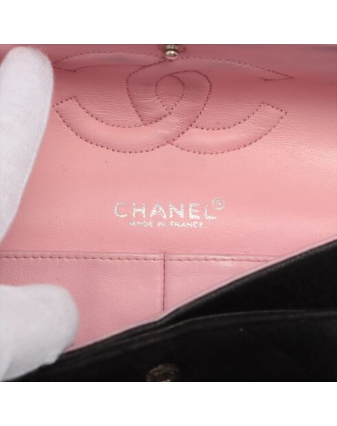 Timeless - Klassieke tas met dubbele klep Zwart - 6x15x26 cm - Goede conditie