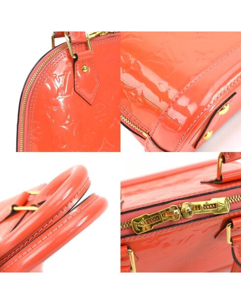 Alma Orange Handtasche - 23,5x17,5x11,5 cm - Sehr guter Zustand