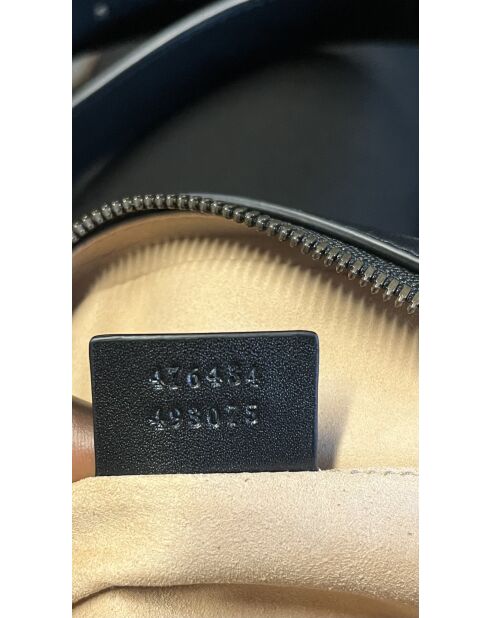 Sac Gucci Marmont Noir - 18x4x11 cm - Bon état