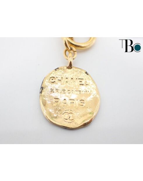 Goldenes CC Link Manschettenarmband - 21 cm - Guter Zustand