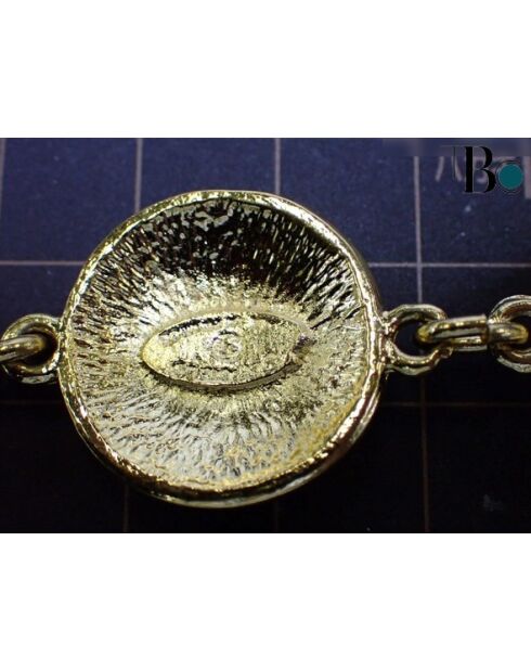 Goldenes CC Link Manschettenarmband - 21 cm - Guter Zustand