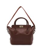 Cabas Saffiano Rouge - 32x28x15 cm - Bon état