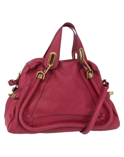 Sac à main Paraty Rose - 36x20x16 cm - Bon état