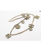 Collana in oro giallo/nero Autunno 2005 - Buone condizioni