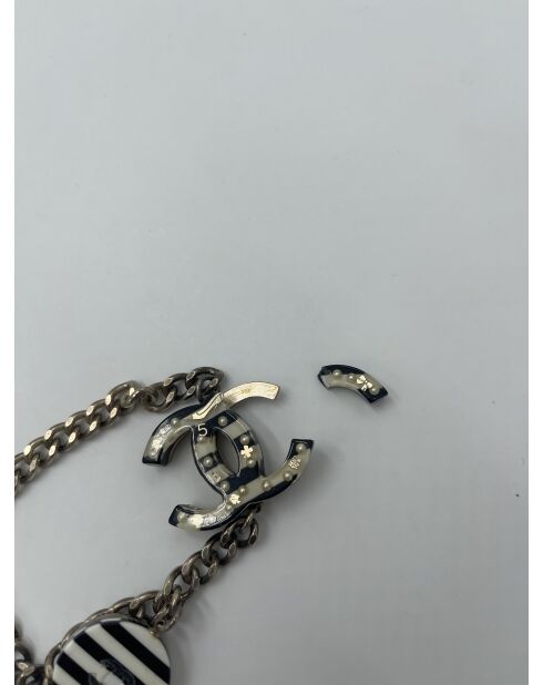 Collier automne 2005 doré jaune/noir - Bon état