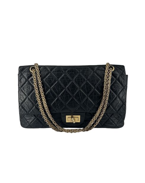 Bolsa con solapa negra Reissue 2.55 - 32x10x20 cm - Buen estado