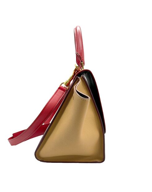 Sac trapèze tricolore Multicolore - Très bon état