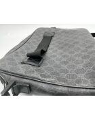 GG Supreme zwarte schoudertas - 4x32x25 cm - Zeer goede staat